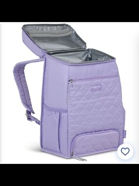 Igloo Quilted Cooler Backpack - Lilac